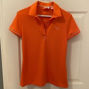 Collared puma athletic/golf tee